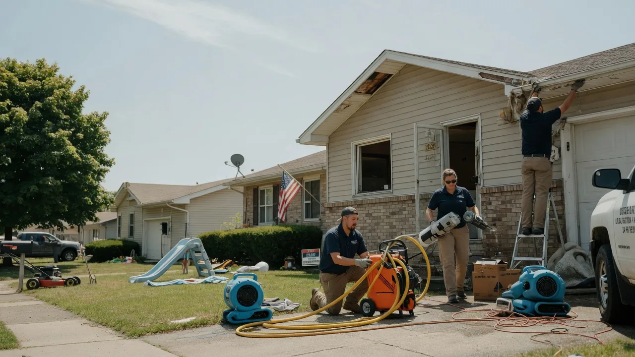 Water Damage Restoration in New Freeport, PA near me